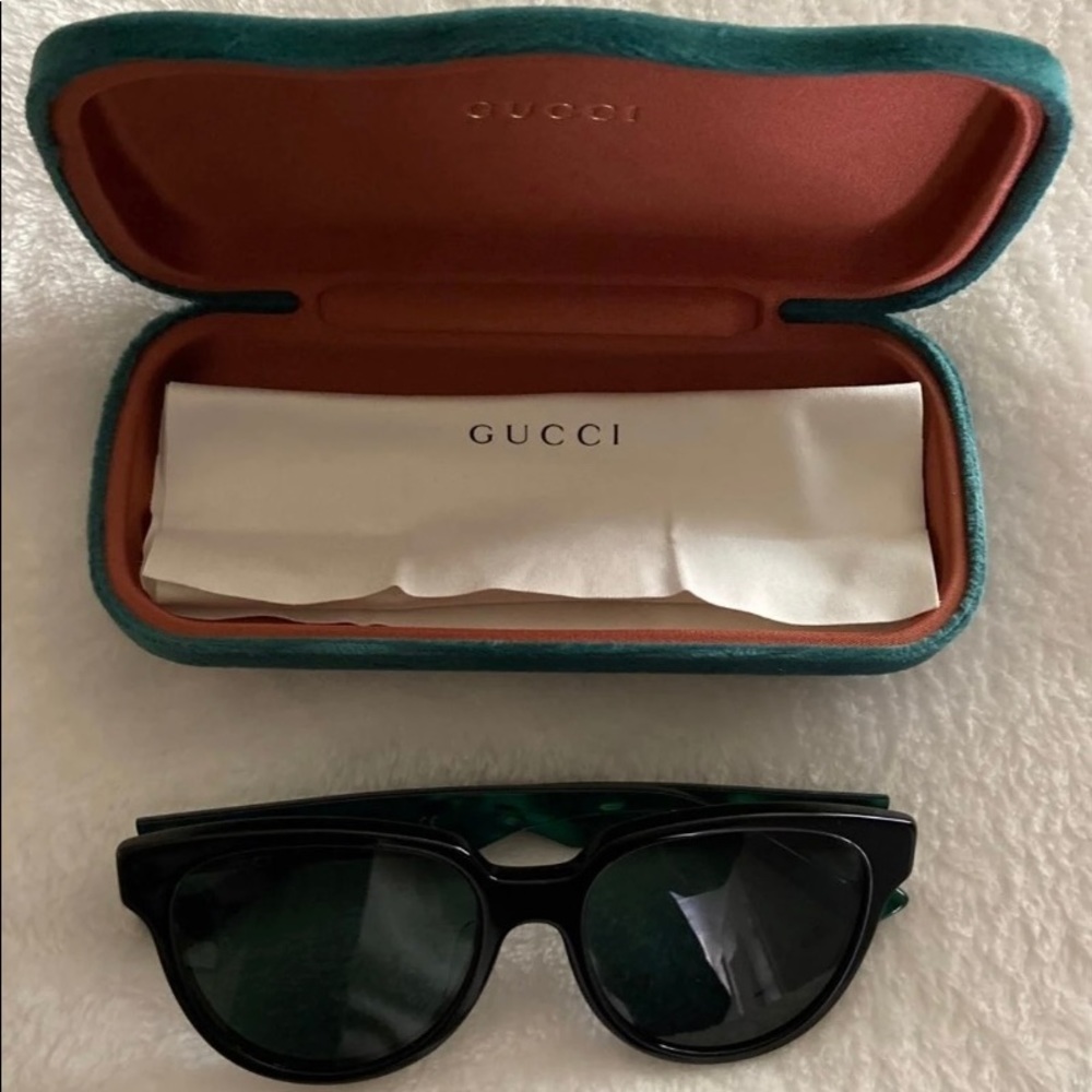 Gucci Emerald Green Sunglasses